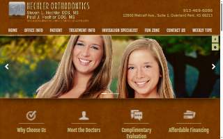 Hechler Orthodontics website