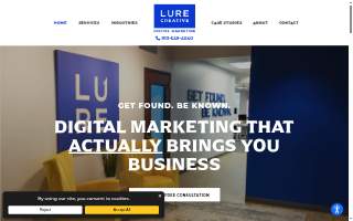 Lure Creative, Inc. website