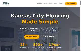 Midwest Flooring Company of Overland Park website