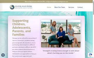 Overland Park Counseling Center website