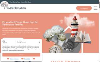 Private Home Care of Overland Park website