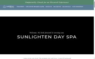 Sunlighten Day Spa website