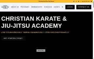 christian karate academy website