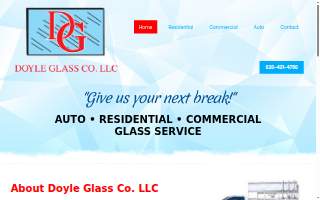 Doyle Glass Co. LLC website