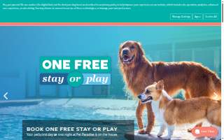 Pet Paradise of Parsons website