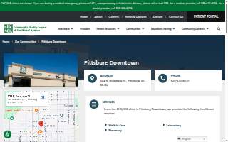 Community Health Center of Southeast Kansas Downtown website