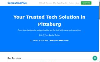 Computing Plus website