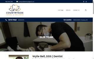 Countryside Dental & Wellness website
