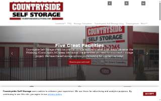 Countryside Self-Storage Pittsburg website