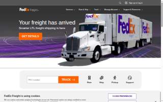 FedEx Ship Center of Pittsburg website