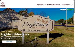Highland Meadows website