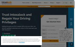 Intoxalock Ignition Interlock of Storm Lake website