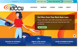 KTCCU - Kansas Teachers Community Credit Union website