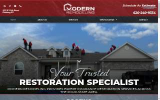 Modern Remodeling website