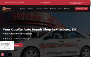 Neptune Auto Repair Center website