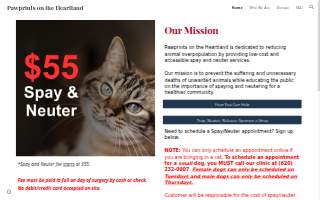 Pawprints On the Heartland website