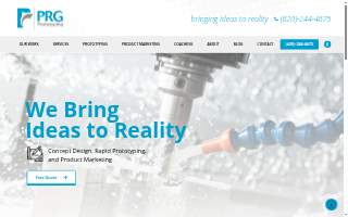 PRG Prototyping website