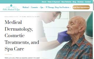 ReNu Medical & Spa website
