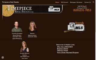 Timepiece Real Estate website