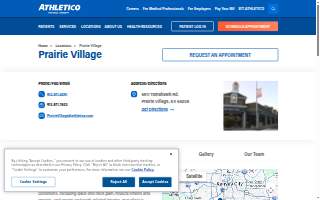 Athletico Physical Therapy - Prairie Village website