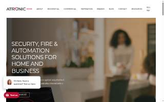 Atronic Alarms of Lenexa website