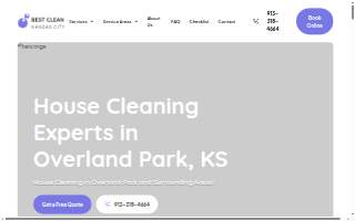 Best Clean KC of Prairie Village website