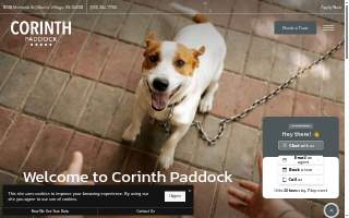 Corinth Paddock website