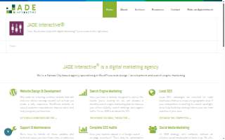 JADE Interactive website