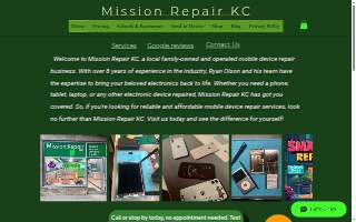 Mission Repair of Kansas City website