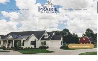 Prairie Elder Care Lake House Farmstead website