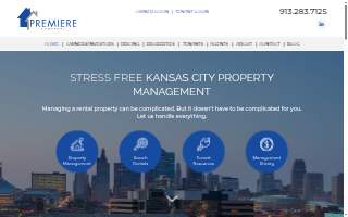 Premiere Property, LLC of Prairie Village website