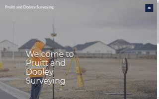 Pruitt & Dooley Surveying website