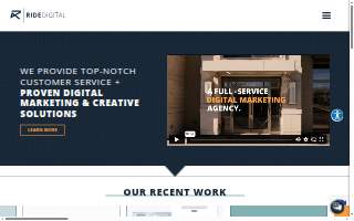 RideDigital website