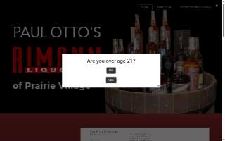 Rimann Liquors of Prairie Village website