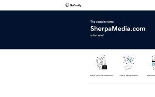 Sherpa Media website
