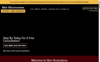 Skin Illustrations of Prairie Village website