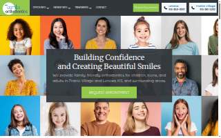 Toombs Orthodontics - Prairie Village website