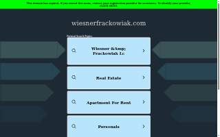 Wiesner & Frackowiak, LC of Prairie Village website