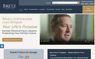Bretz Personal Injury & Car Accident Lawyer website
