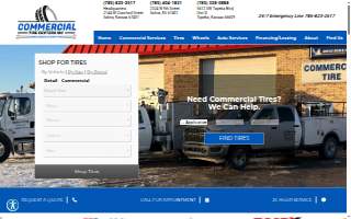 Commercial Tire Centers, Inc. website