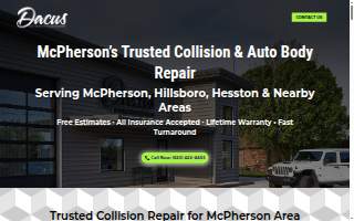 Dacus Auto Body & Collision Repair of Salina website