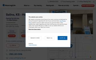 HearingLife of Salina KS website