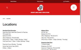 Heartland Early Education website