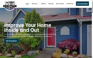 Heritage Paint Works website