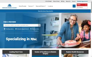 Memorial Trust Plan website