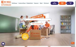 Mini Mall Storage - Salina website