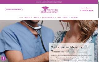 Mowery Women's Clinic website