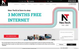 Nex-Tech website