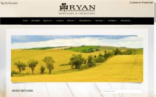 Ryan Mortuary & Crematory website