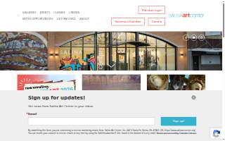 Salina Art Center website